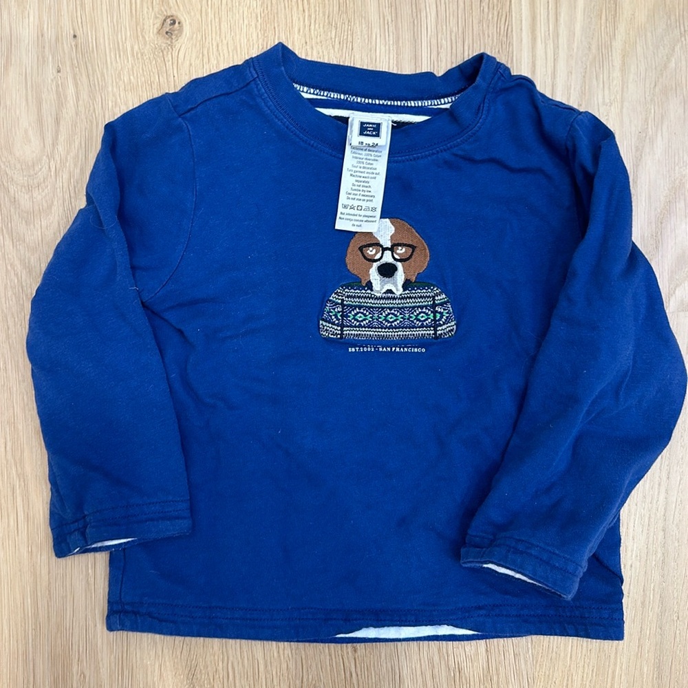 Janie and Jack size 18-24m shirt